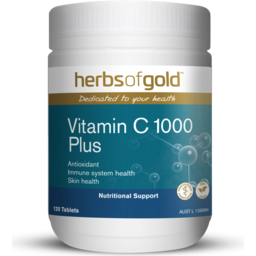 Photo of Herbs of Gold Vitamin C 1000 120 Tabs