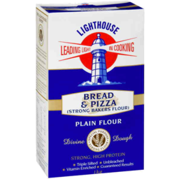 Photo of Lighthouse Bread & Pizza Plain Flour 1kg