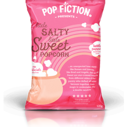 Photo of Pop Fiction Salt Sweet Popcorn 120g