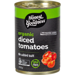 Photo of Honest To Goodness Organic Tomatoes Diced