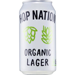 Photo of HOP NATION BREWERY Hop Nation Org Lager Can