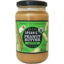 Photo of Honest To Goodness Peanut Butter Organic Smooth 375g