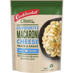 Photo of Continental Pasta & Sauce Macaroni Cheese 105gm