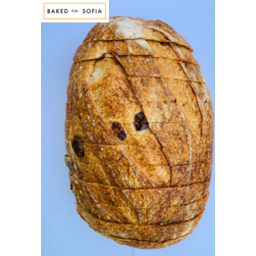 Photo of Baked For Sofia Kalamata Olive Sourdough Sliced Loaf
