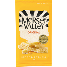 Photo of Mersey Valley Original Vintage Club Cheddar Cheese Block