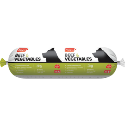 Photo of Prime 100 Beef & Vegetables Dog Roll
