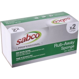 Photo of Sabco Rub Away Sponge Lrg