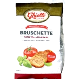 Photo of Ghiotti Bruschette Tomato & Basil 150g