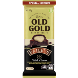 Photo of Cadbury Old Gold Dark Chocolate Baileys 180gm