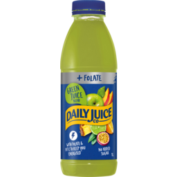 Photo of Daily Juice Company Green + Folate No Added Sugar Juice Blend