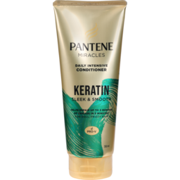 Photo of Pantene Miracles Keratin Sleek & Smooth Daily Intensive Conditioner 350ml