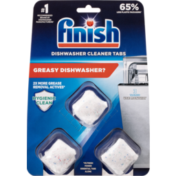 Photo of Finish Dishwasher Cleaner Hygienic Clean 3 Pack
