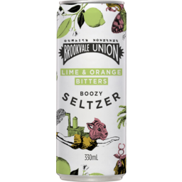 Photo of Brookvale Union Seltzer Lime & Orange Bitters Can