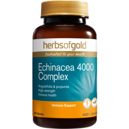 Photo of HERBS OF GOLD Echinacea 4000 Complex Immune 30tab