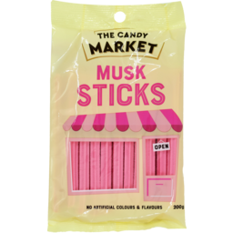 Photo of Candy Mkt Musk Sticks 200gm