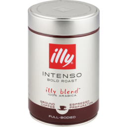 Photo of Illy Intenso Bold Roast Ground Coffee 250g