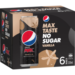 Photo of Pepsi Max Vanilla 6 Pack