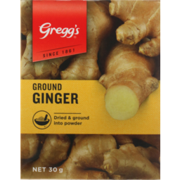 Photo of Gregg's Seasoning Packet Ground Ginger 30g