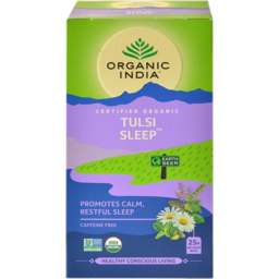 Photo of Organic India Tulsi Sleep Caffeine Free Infusion Bags 25 Pack