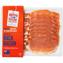 Photo of British Smoked Back Bacon 200g