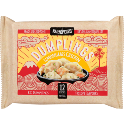 Photo of Kungfood Dumplings Lemongrass Chicken 12 Pack