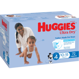 Photo of Huggies Nappies Jumbo Toddler Boy 72 Pack