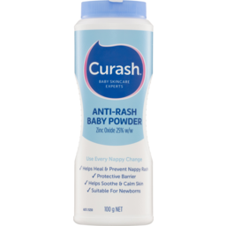 Photo of Curash Anti-Rash Baby Powder 100g