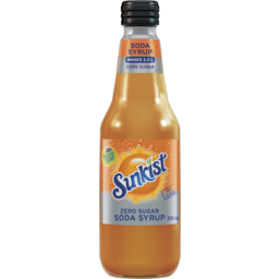 Photo of Sunkist Zero Sugar Soda Syrup 300ml