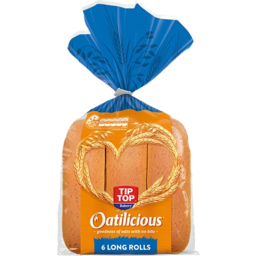 Photo of Tip Top Oatilicious Long Rolls 6 Pack