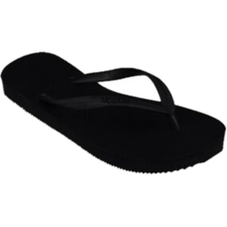 Photo of Fipper Black Thongs Size 11
