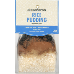 Photo of Alexandra's Rice Pudding Chocolate & Blueberry