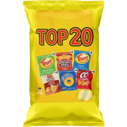 Photo of Top 20 Variety Chips 20 Pack 375g