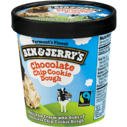 Photo of Ben & Jerry's Chocolate Chip Cookie Dough Ice Cream 16 Oz 