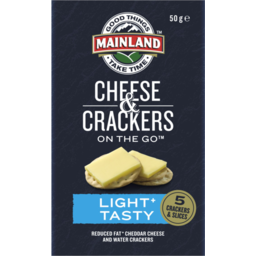 Photo of Mainland On The Go Light Tasty Cheese & Crackers 50g