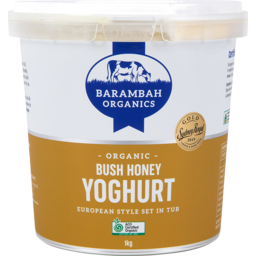 Photo of Barambah Organics Org Bush Honey Yoghurt 1kg