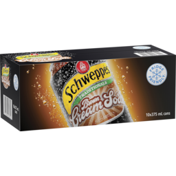 Photo of Schweppes Brown Creaming Soda 375ml X 10 
