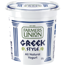 Photo of Farmers Union Greek Style Natural Yoghurt 500g