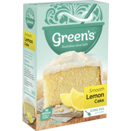 Photo of Green's Smooth Lemon Cake Mix 470g