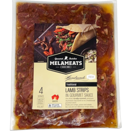 Photo of Melameats Traditional Lamb Strips In Gourmet Sauce 450g