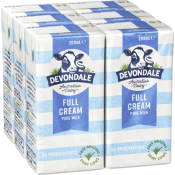Photo of Devondale Full Cream Milk 6x200ml
