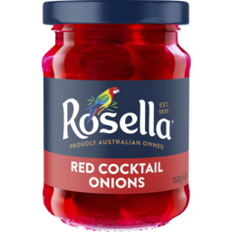 Photo of Rosella Aristocrat Red Cocktail Onions 150g