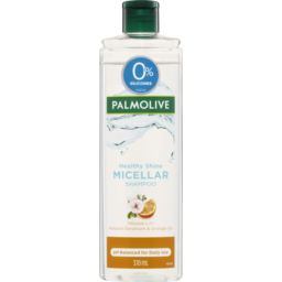 Photo of Palmolive Micellar Hair Shampoo, 370ml, Healthy Shine, Infused With Natural Geranium And Orange Oil, No Silicones, Ph Balancedpalmolive Micellar Hair 