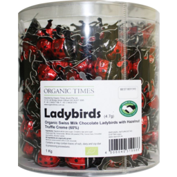 Photo of Organic Times Milk Chocolate Ladybirds