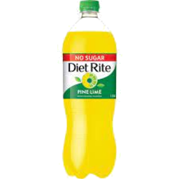 Photo of Diet Rite Pine Lime 1.25l