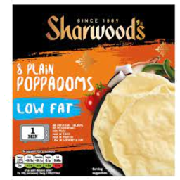Photo of Sharwood Low Fat Pappadum