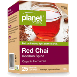 Photo of Planet Org Red Chai Tea 25s