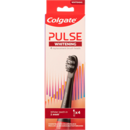 Photo of Colgate Pulse Whitening Replacement Brush Heads 4 Pack