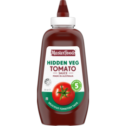 Photo of Masterfoods Hidden Veg Tomato Squeeze Sauce 500ml