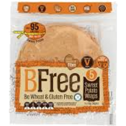 Photo of B Free Wrap 5 Sweet Potato Gluten Free 210gm