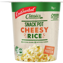 Photo of Continental Cheesy Rice Snack Pot 79g